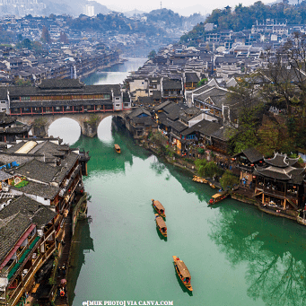 Qual é a cidade mais visitada da China